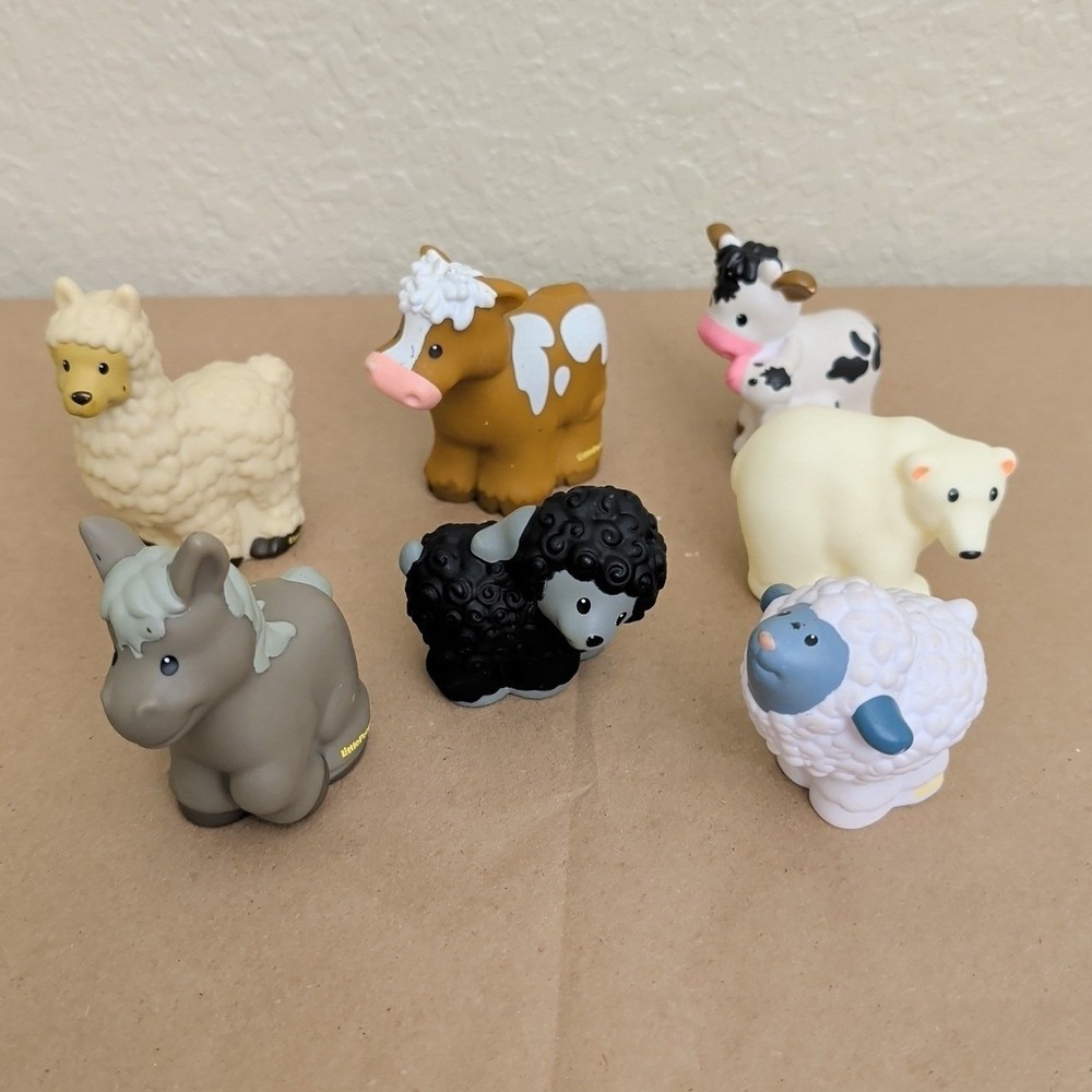 Little People Farm Animal Lot Of 7 2008-2016 Years READ Desc For List